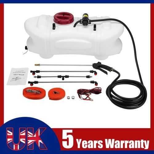 ATV QUAD CROP SPRAYER KIT 60L 1.5m Boom Tank Hand Lance 12v 1.5m Boom Hand Lance