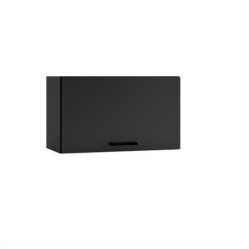 Kitchen Cabinets 8 Units Complete Kitchenette Small Set 240cm Black Grey Anika — image 17