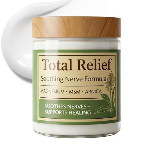 Total Relief Soothing Nerve Formula Skin Soothing Relaxing Magnesium Cream — image 1
