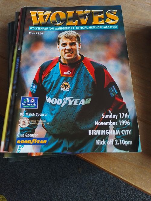 25 X 1996/1997 WOLVES PROGRAMMES WOLVERHAMPTON WANDERERS league & Cup Homes  — image 12