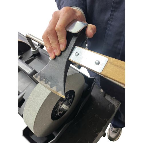 Holzstar Axe Sharpening Jig for Whet Stone Sharpener Grinder — image 1