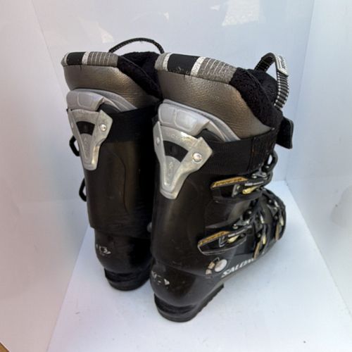 Salomon Mission 6 Men’s Ski Boots Size 27 100mm Last Stiff Flex Black/Grey — image 3