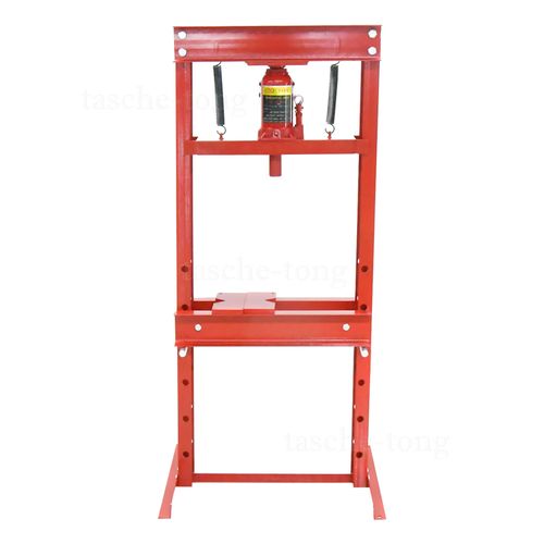 20 Ton Workshop Press Machine Hydraulic Bench & 52x Bearing Bush Driver Seal Kit — image 11
