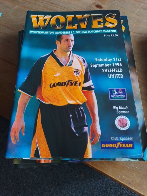 25 X 1996/1997 WOLVES PROGRAMMES WOLVERHAMPTON WANDERERS league & Cup Homes  — image 8