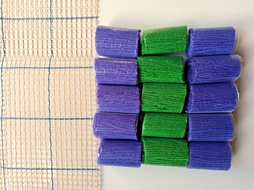 Latch Hook Rug Yarn and Canvas Brand New DIY Craft Project