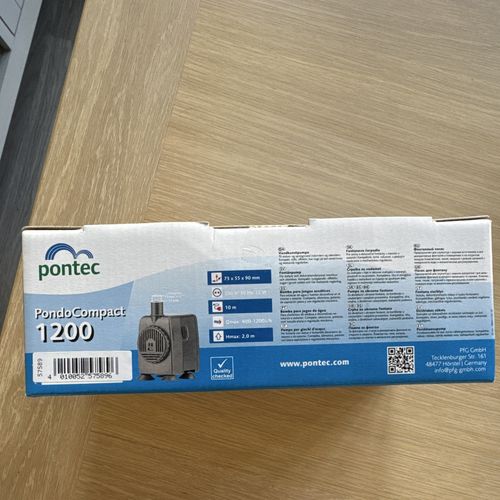 Pontec PondoCompact 1200 Submersible Fountain Pump 25W 600-1200 l/h — image 2