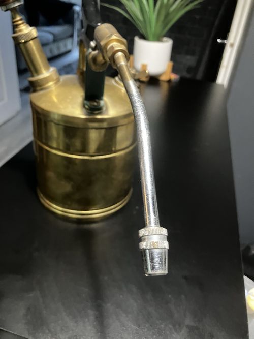 Vintage Eclipse Brass Garden Sprayer — image 2