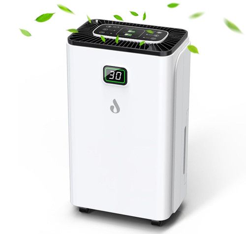 12L Day Dehumidifier Home Dehumidifier Digital Humidity Display Control