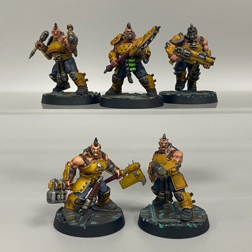 GOLIATH NECROMUNDA GANG WARHAMMER 40K 40,000 GANGERS UNDERHIVE GAMES WORKSHOP — image 4