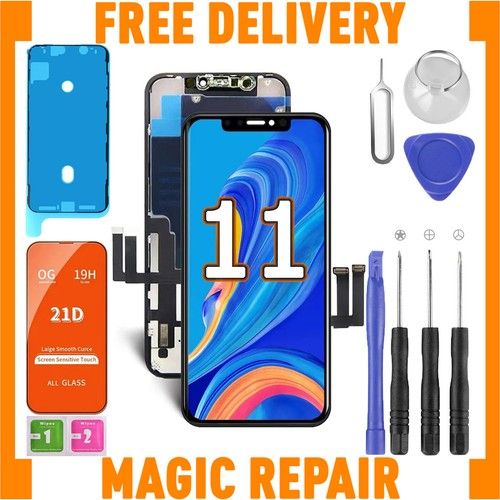 For iPhone 11 prime Screen Replacement + Touch Digitizer Display - UK STOCK