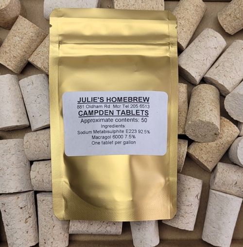 Campden Tablets Pack of 50 (Approx.) Wine Additives - Homebrew