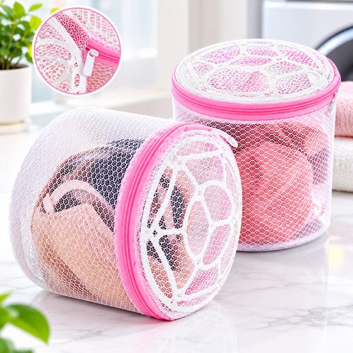 Zipped Laundry Washing Machine Mesh Net Bra Socks Lingerie Underwear Wash Bag UK
