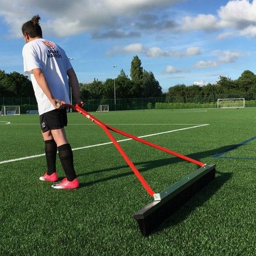 Hand Drag Brush for football pitch care - High Quality - Ground Maintenance