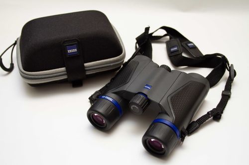 ZEISS Terra ED Pocket 10x25 Compact Roof Prism Binoculars MultiCoated Case Strap — image 4