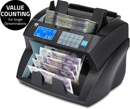 Note Counter Machine Money Currency Banknote Cash Counting Fake Detector ZZap