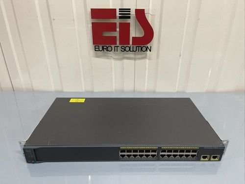 Cisco 2960-24TT-L with IOS 15 Cisco Catalyst WS-C2960-24TT-L CCNA Lab (Inc VAT)