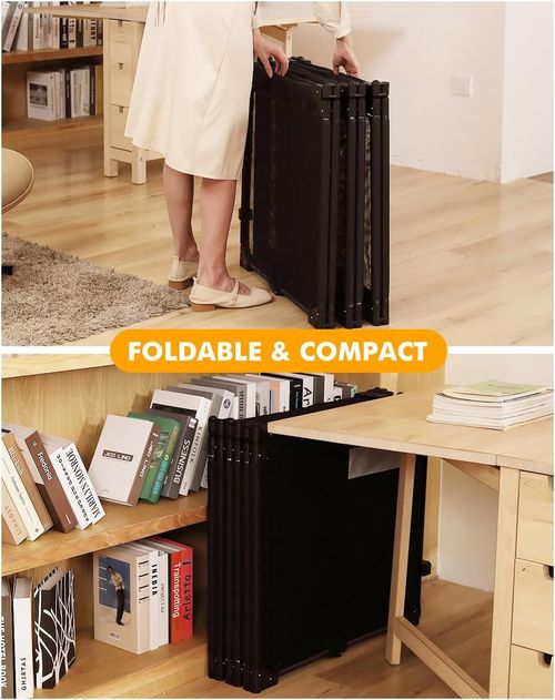 Extra Wide Baby Gate 210cm Foldable Safety Barrier Kids Pet Playpen Fence — image 4