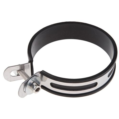 Universal Motorcycle Exhaust Muffler Silencer Hanger Clamp Mount Bracket — image 8