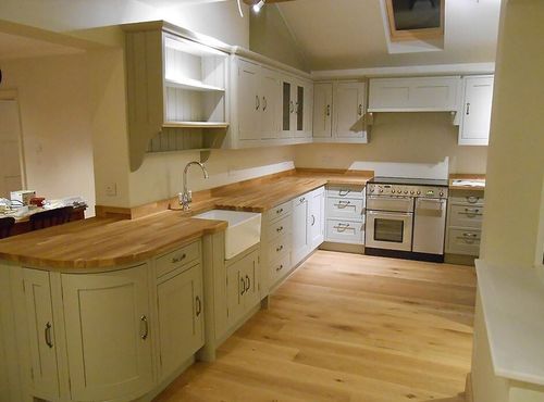 Solid Oak Kitchen Wood Work top, Breakfast Bars,Timber, Real Oak, Wooden Worktop — image 2