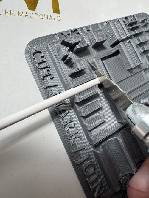 Model Makers Marking Out and Cutting Jig For Scratch Building  (10cm) — image 4