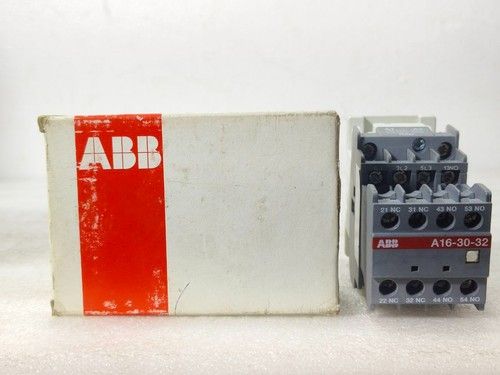 NEW🆕 ABB A16-30-32 CONTACTOR 30A 600V 3-POLE 220-230V/230-240V COIL FREE SHIP