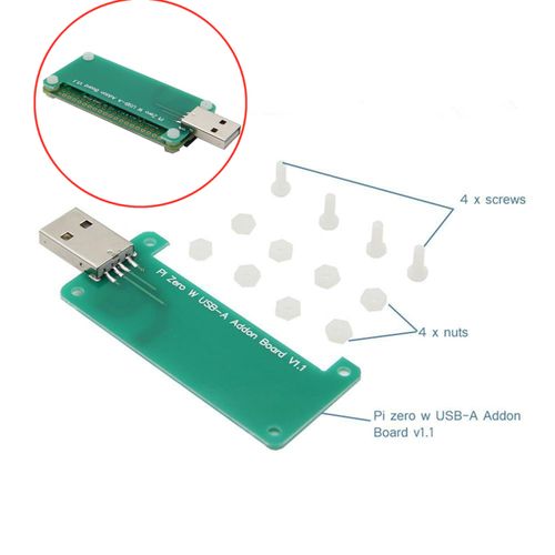 Add-on Board USB-A Connector Transmitter For Raspberry Pi Zero /Zero W Board H — image 14