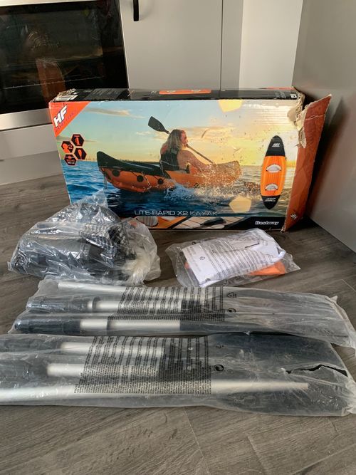 Bestway Hydro‑Force Lite‑Rapid X2 Inflatable Kayak - Orange (65077) — image 11