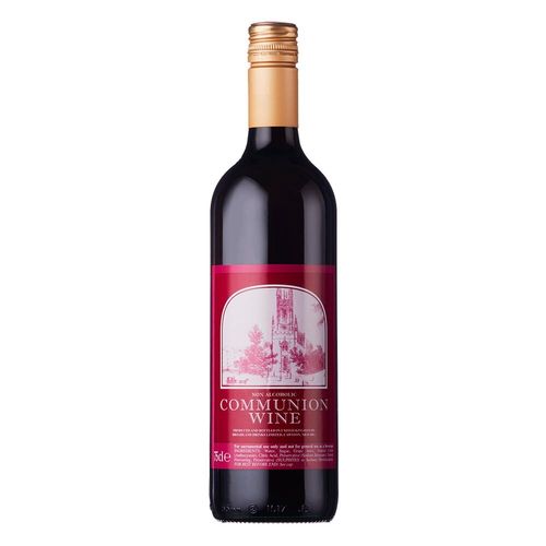 Church Altar Wine - Non Alcoholic Communion Wine 750ml - ALCOHOL FREE — image 1