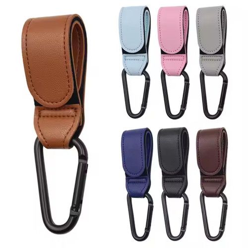 Pram Clips | Universal Baby Buggy Pushchair Stroller Shopping Bags Hook Straps