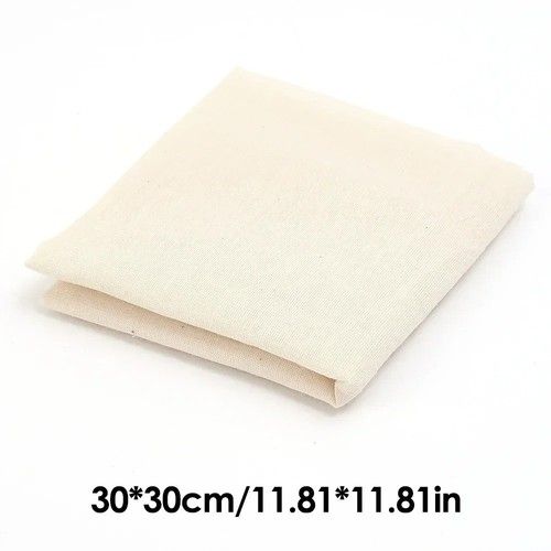 5x Cotton Cheese Cloth for Straining, Fine Reusable Muslin Cloths for Cooking
