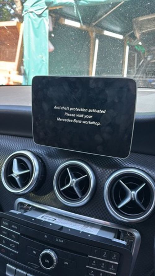 Mercedes Anti-Theft Protection Activated Code PIN Radio Removed Service - REMOTE