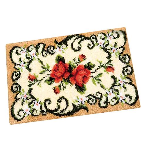 Latch Hook Kits With Basic Tools Fit For Manual Rug Cushion Making UK — image 6