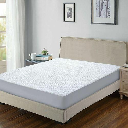 Luxury Non-Noisy Waterproof Mattress Protector Fitted Sheet Single, Double, King — image 1