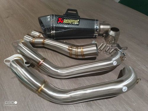 Yamaha MT-07 Full Exhaust System 2014–2023 | Stainless Headers + Carbon silencer