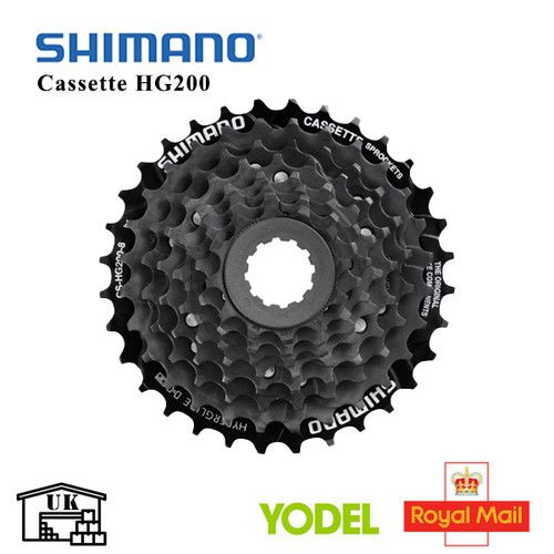 Shimano Altus CS HG200 Cassette 8 Speed 12-32T MTB Mountain Bike CS-HG200-8