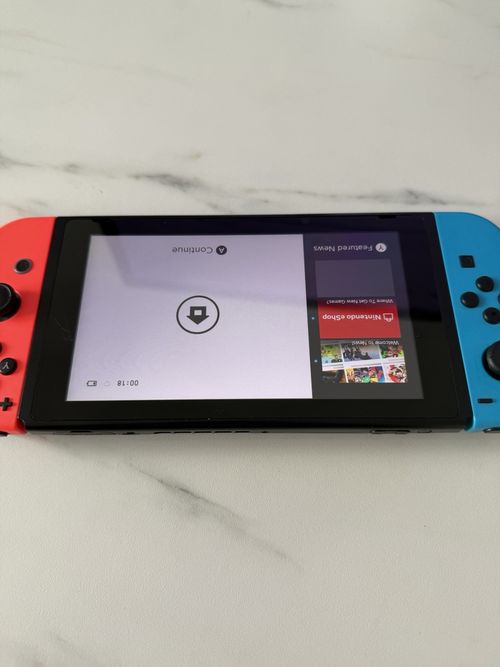 Nintendo Switch Console 32GB Neon Blue/Red Joy-Cons & Accessories Bundle — image 5