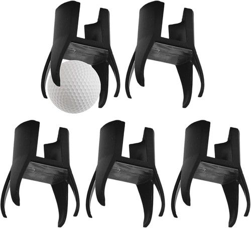 5 Pcs Golf Ball Retriever 4-Claw Picker Upper for Putter Grip Ball Grabber