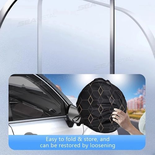 5-Layer Car Windshield Sun Shade Cover Foldable Thicken Front Window UV — image 4