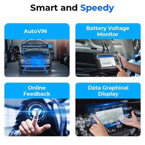 2026 TOPDON ArtiDiag500 OBD2 Scanner ABS SRS Car Diagnostic Tool Code Reader UK — image 6