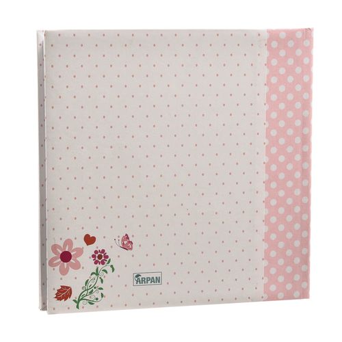 Baby Girls Pink Slip In Case Memo Photo Album 4 x 6'' For 200 Photos BA-1634 — image 2