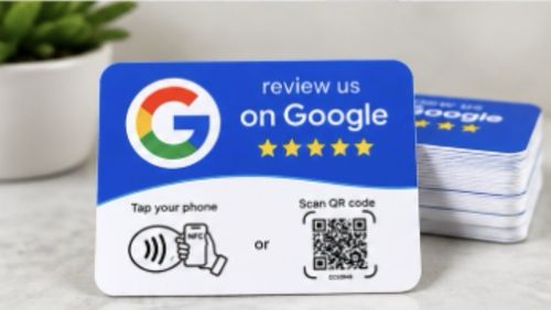 📱 NFC + QR Code Google Review Card – Business Review Card. — image 2