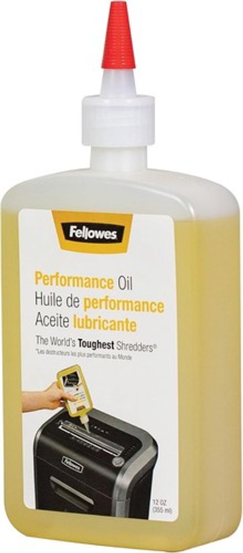 Fellowes Shredder Oil for Micro Cut and Cross Cut Paper Shredders, 355ml - Shred