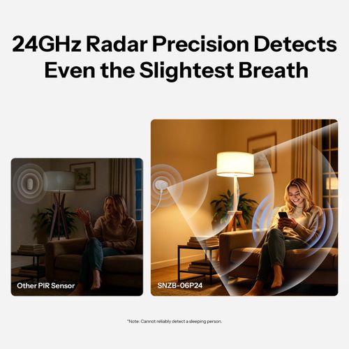 SONOFF 24GHz mmWave Presence Sensor Zigbee Light Automation Human MotionDetector — image 9