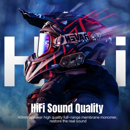 Fodsports M1-S Pro Motorcycle Bluetooth Headset 10 Riders Group Helmet Intercom — image 9