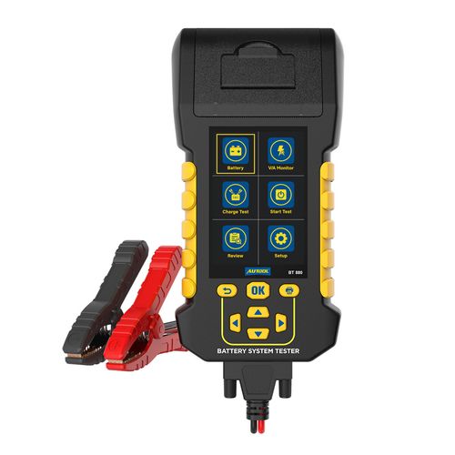 Car Battery Load Tester with Printer 12V 24V Digital Analyzer Charging Cranking  — image 14