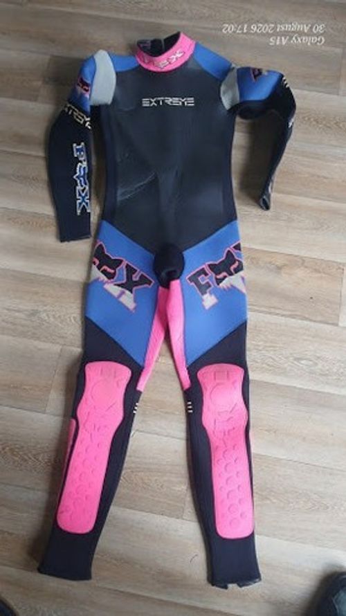 ULTRA RARE Vintage 80s 90s Fox Racing Extreme Jet Ski Wetsuit Small 5/4/3mm MINT