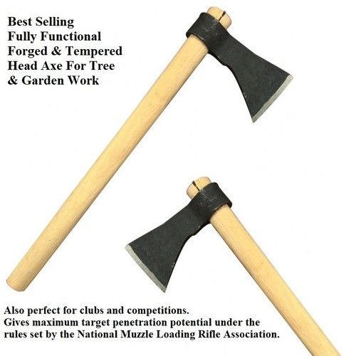 Fully Functional Drop Forged & Tempered Head Axe For Tree & Garden Work BIG SALE