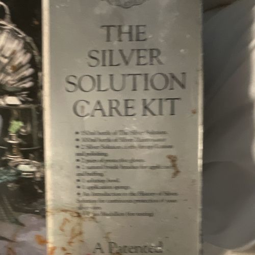 Herco Silver Solution Care Kit 150ml Liquid Cleaner & Polish Set, Brush & Cloth — image 2
