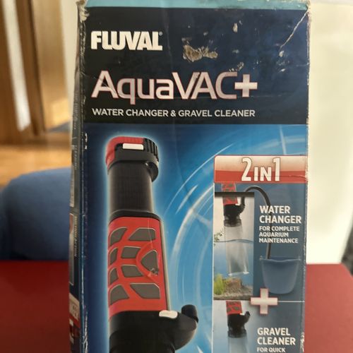 Fluval AquaVAC new Battery Operated Aquarium Gravel used once fish tank cleaner — image 2