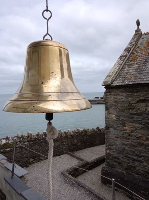 Antique Ships Bell Large Brass, pub,bar, door bell